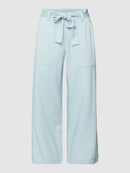 Broek met steekzakken opzij van s.Oliver RED LABEL Blauw / turquoise - 8