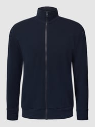 Sweatjacke mit Stehkragen Modell 'ENJOY' von Mey Blau - 31