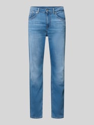 Jeansy o kroju regular fit z mieszanki bawełny model 'CASH' od Pepe Jeans - 9