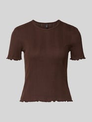 Slim Fit T-Shirt aus Baumwoll-Mix Modell 'TENNA' von ONLY - 24