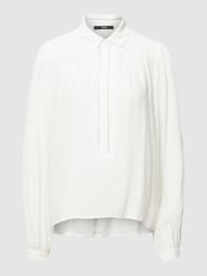 Blouse met plooien van Esprit Collection Wit - 34