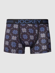 Trunks mit Allover-Muster von Jockey Blau - 7