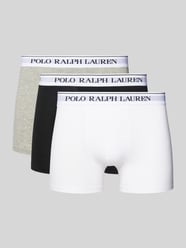 Trunks mit elastischem Logo-Bund im 3er-Pack von Polo Ralph Lauren Underwear Grau - 2