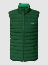 Bodywarmer met logostitching van Lacoste Groen - 29