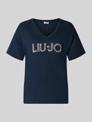 Regular Fit T-Shirt aus reiner Baumwolle von Liu Jo White - 36