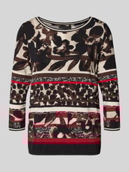 T-Shirt im Allover-Look mit 3/4-Arm von Betty Barclay - 9