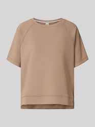 Sweatshirt met 1/2-mouwen, model 'BAILEE' van Brax Beige - 32