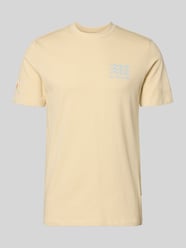 T-shirt met motiefprint model 'SUN ISLAND' van Blend Beige - 40