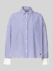 Bluzka koszulowa o kroju regular fit z czystej bawełny od Weekend Max Mara - 8