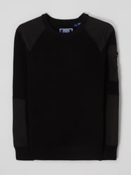 Pullover aus Baumwollmischung Modell 'Cotech' von Jack & Jones Grau / Schwarz - 20