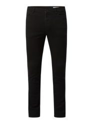 Jeans mit Label-Patch von REVIEW Schwarz - 48