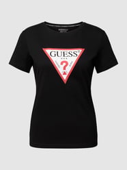 T-Shirt mit Label-Print von Guess - 34