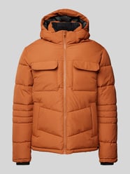 Gewatteerd jack met borstzakken van Jack & Jones Rood - 10