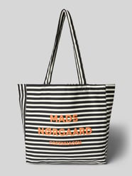 shopper van katoen met logo model 'Boutiqno Athene' van MADS NØRGAARD - 15
