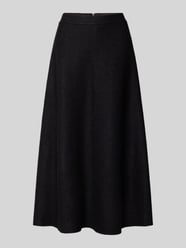 Ausgestellter Midi-Rock aus Viskose-Woll-Mix von Marc O'Polo - 11