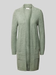 Cardigan met sjaalkraag, model 'JADE' van Only Groen - 15