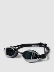 Schwimmbrille mit Label-Details Modell 'VAPOR' von Nike Silber - 30