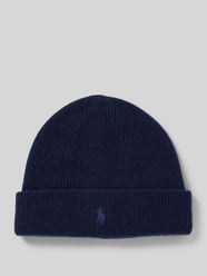 Czapka beanie z kaszmiru z naszywką z logo od Polo Ralph Lauren - 20