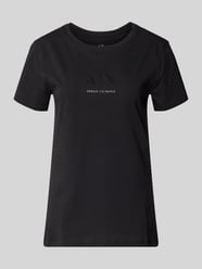 T-Shirt mit Rundhalsausschnitt und Logo von Armani Exchange - 4