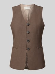 Weste mit Paspeltaschen Modell 'Rosina Michelle' von MSCH Copenhagen - 5