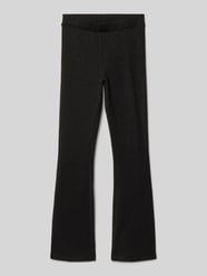 Regular fit stoffen broek van viscosemix, model 'ROMA' van Only - 8