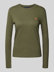 Longsleeve mit Logo-Stitching von Polo Ralph Lauren Grün - 40