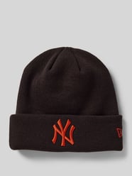 Beanie mit Label-Detail von New Era Schwarz - 11