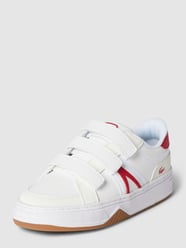 Sneaker mit Kontrastbesatz von Lacoste Weiß - 34