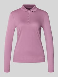 Regular fit poloshirt met knoopsluiting van Christian Berg Woman - 37