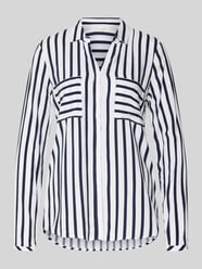 Blouse van viscose met borstzakken van Christian Berg Woman - 41