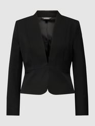 Blazer mit Teilungsnähten von Montego Schwarz - 36