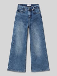 Wide Leg Jeans im 5-Pocket-Design von Blue Effect Blau - 6