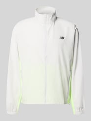 regular fit jas met opstaande kraag model 'Fast Days' van New Balance - 2