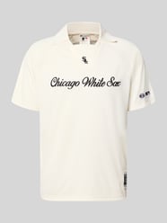 Relaxed Fit Poloshirt mit Logo-Stitching von Champion Beige - 30