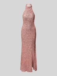 Abendkleid mit Allover-Paillettenbesatz von Hey Kyla - 7