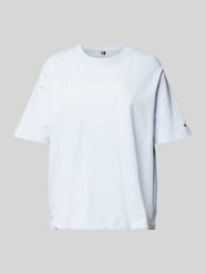 T-Shirt aus reiner Baumwolle von Tommy Hilfiger Blau - 43