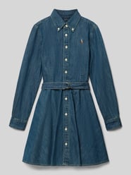 Jeansjurk met knoopsluiting van Polo Ralph Lauren Teens - 8