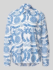 relaxed fit blouse in all-over look van Christian Berg Woman - 26