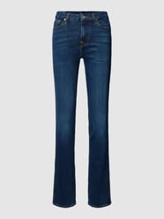 Straight Leg Jeans im 5-Pocket-Design Modell 'KIMMIE' von 7 For All Mankind Blau - 8