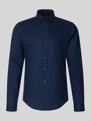 Slim fit zakelijk overhemd van katoen met kentkraag van Jake*s - 20