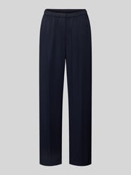 Straight Fit Stoffhose aus reiner Viskose mit Bügelfalten von Gant - 4