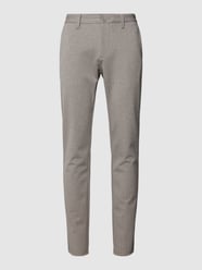 Stoffhose mit Nadelstreifen Modell 'MARK' von Only & Sons Braun - 17
