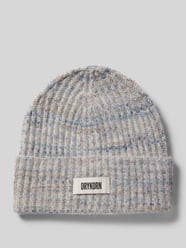 Czapka beanie z dodatkiem wełny z alpaki model ‘EANI’ od Drykorn - 5