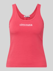 Tanktop mit Rundhalsausschnitt und Stickerei von REVIEW - 15