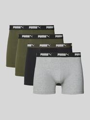 Boxershort met elastische logoband in een set van 4 stuks van PUMA - 1