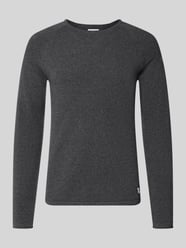 Regular Fit Pullover aus reiner Baumwolle Modell 'Hill' von JACK & JONES - 4