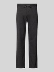 Stoffen broek met elastische band, model 'KANE' van Jack & Jones Grijs / zwart - 16