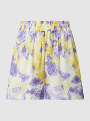 Shorts aus Viskose von KARL KANI Lila - 44
