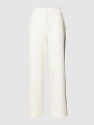 Stoffen broek met stretch, model 'VASAIO' van MaxMara Leisure Wit - 10