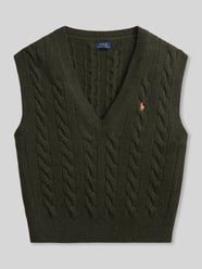Regular Fit Pullunder aus Woll-Kaschmir-Mix von Polo Ralph Lauren - 10